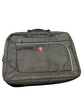 SwissGear Mainframe Laptop Briefcase Fits Up To 15.6" Laptops VTG 90s NO STRAP